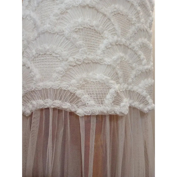 Asilio An English Summer DRESS Sz S Ivory Lace Tull New Revolve $265 - Picture 7 of 12